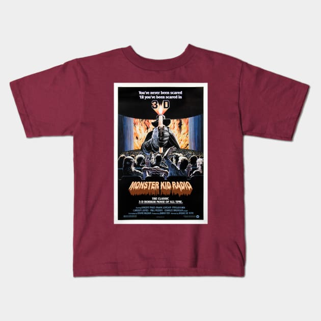 House of Wax on MKR Kids T-Shirt by MonsterKidRadio